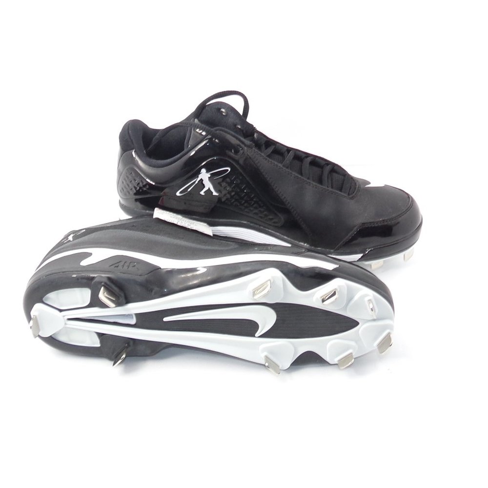 Nike | Swingman Black Metal Spike Baseball Cleats (NEW IN BOX MISSING TOP).